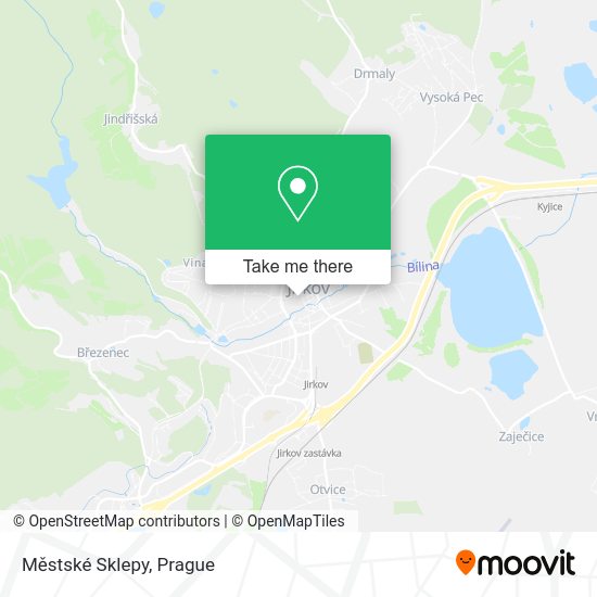 Městské Sklepy map