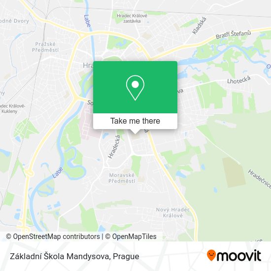 Základní Škola Mandysova map