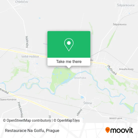 Карта Restaurace Na Golfu