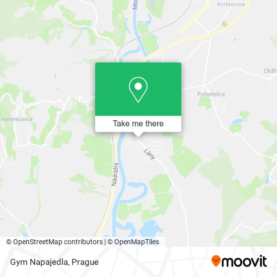 Карта Gym Napajedla