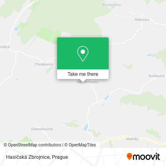 Hasičská Zbrojnice map