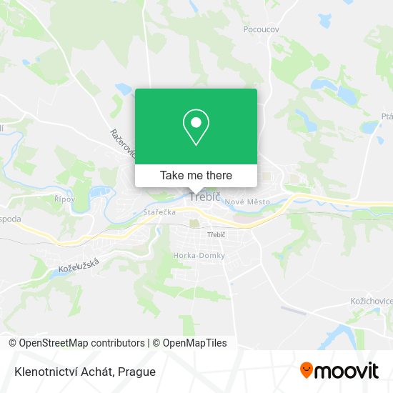 Klenotnictví Achát map