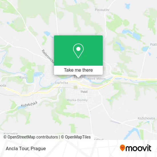 Карта Ancla Tour