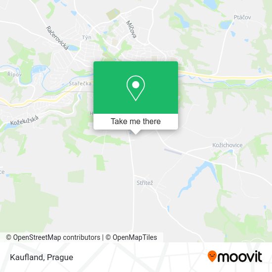 Kaufland map