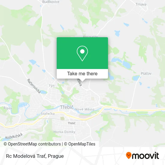 Карта Rc Modelová Trať