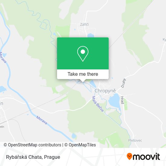 Rybářská Chata map