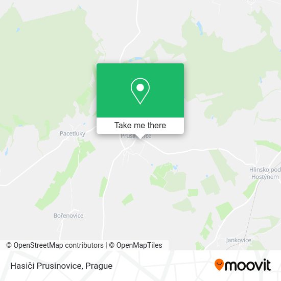 Hasiči Prusinovice map