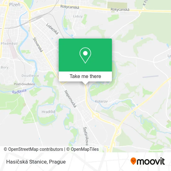 Карта Hasičská Stanice
