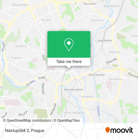 Nástupiště 2 map