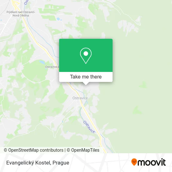 Evangelický Kostel map