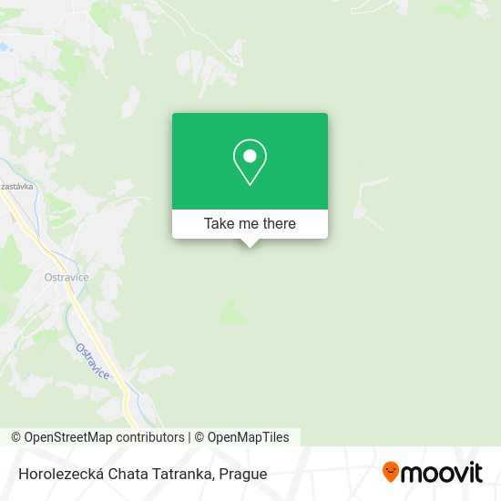 Horolezecká Chata Tatranka map