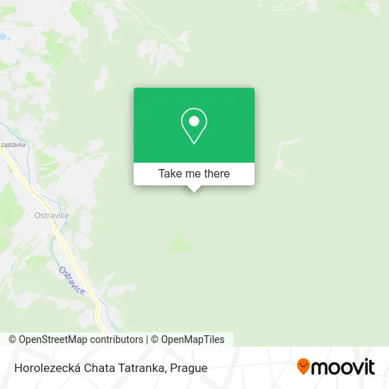 Карта Horolezecká Chata Tatranka