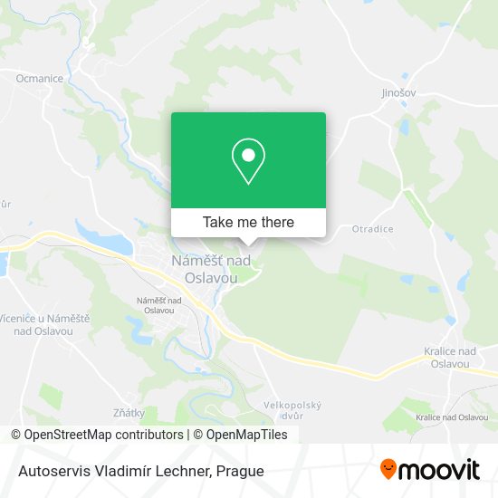 Autoservis Vladimír Lechner map