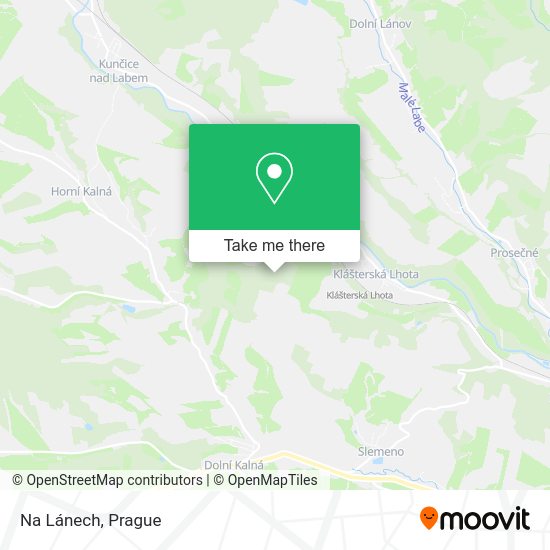Карта Na Lánech