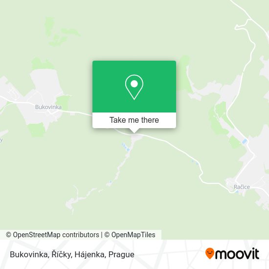 Bukovinka, Říčky, Hájenka map