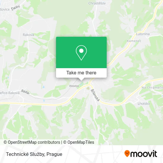 Карта Technické Služby