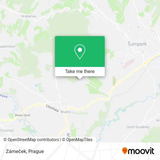 Карта Zámeček