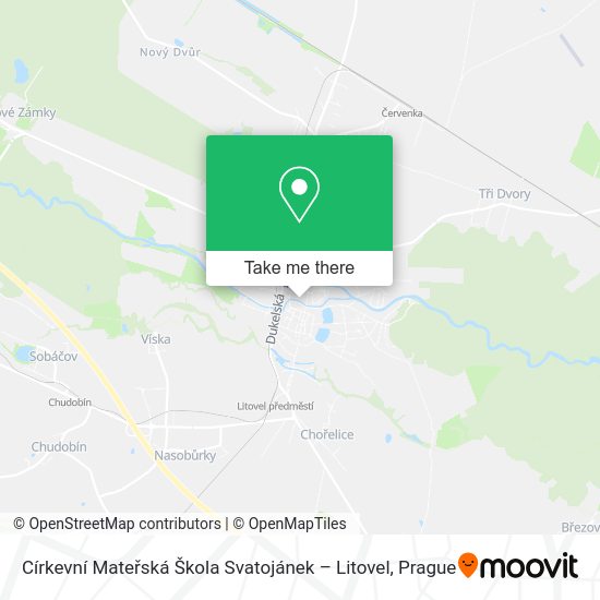 Církevní Mateřská Škola Svatojánek – Litovel map