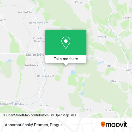 Annamariánský Pramen map