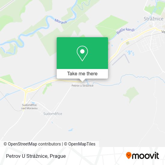 Petrov U Strážnice map
