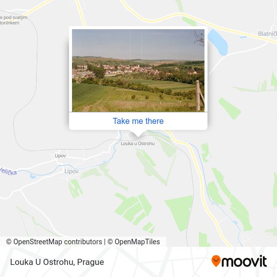 Карта Louka U Ostrohu