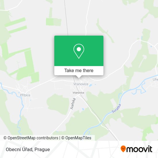 Obecní Úřad map