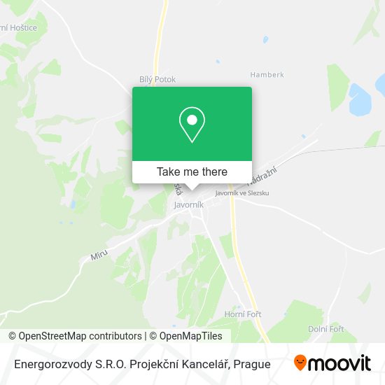 Energorozvody S.R.O. Projekční Kancelář map