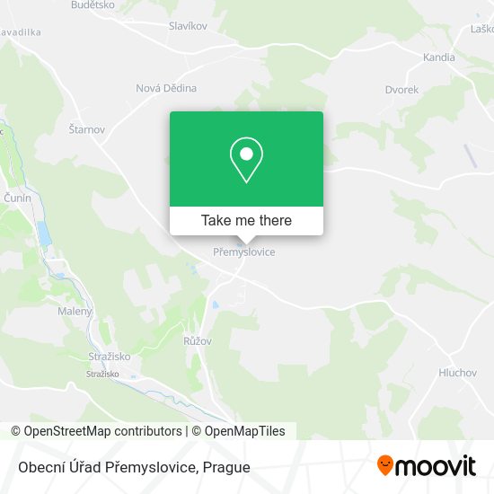 Obecní Úřad Přemyslovice map