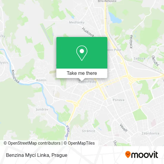 Карта Benzina Mycí Linka