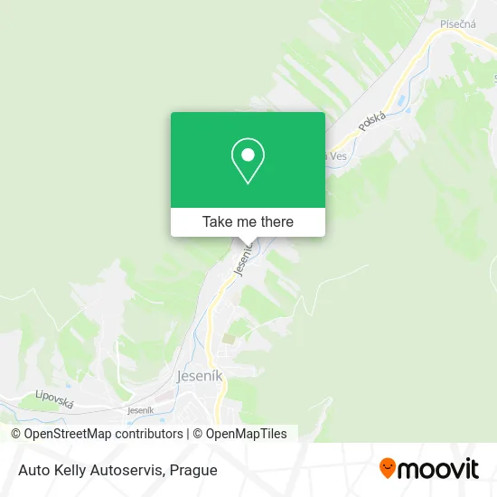 Карта Auto Kelly Autoservis