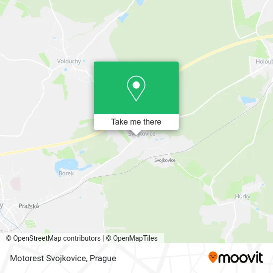 Карта Motorest Svojkovice