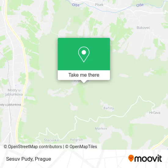 Карта Sesuv Pudy