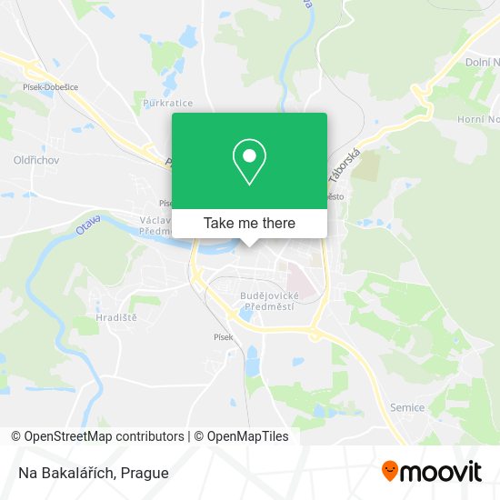 Na Bakalářích map
