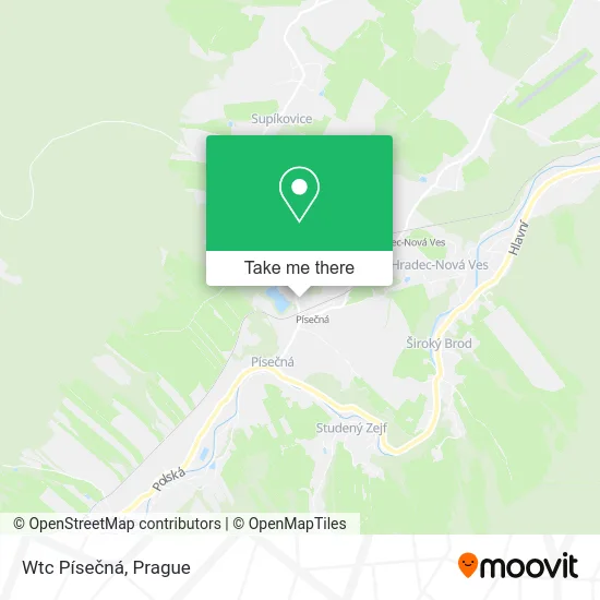 Карта Wtc Písečná