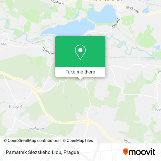 Památník Slezského Lidu map