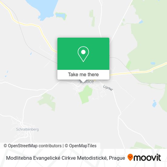 Modlitebna Evangelické Církve Metodistické map