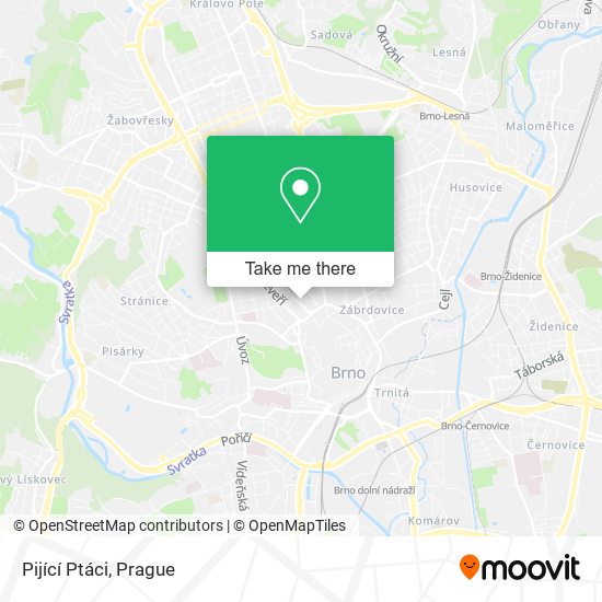 Pijící Ptáci map