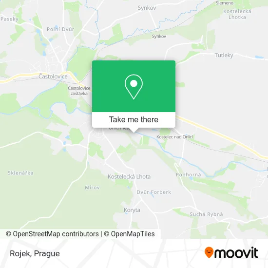 Карта Rojek