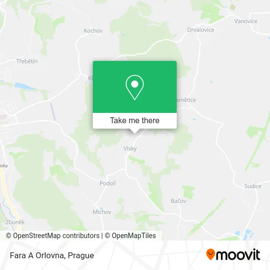 Fara A Orlovna map