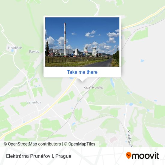 Elektrárna Prunéřov I map