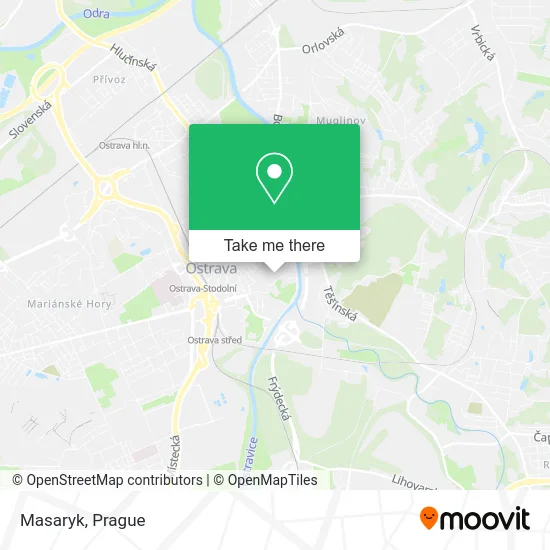 Карта Masaryk