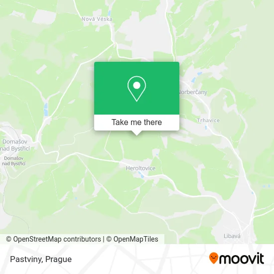 Карта Pastviny