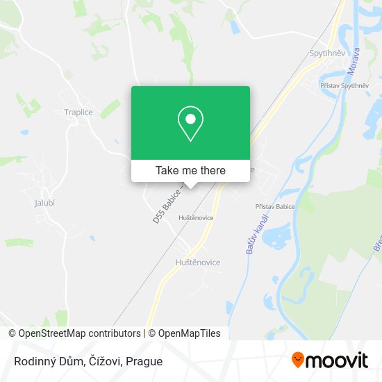 Rodinný Dům, Čížovi map