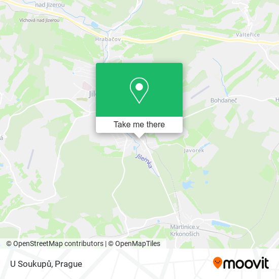 Карта U Soukupů