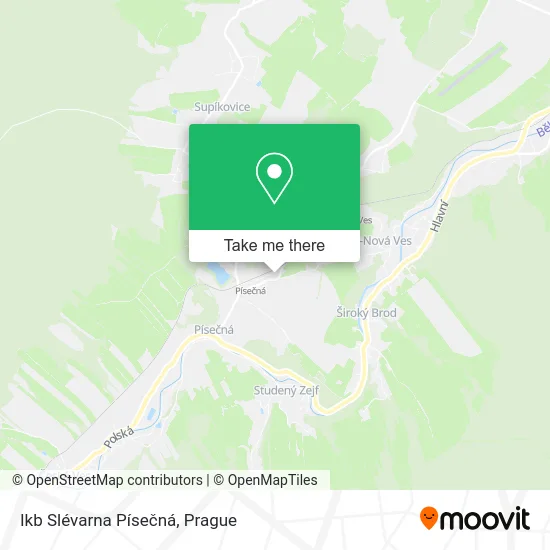 Карта Ikb Slévarna Písečná