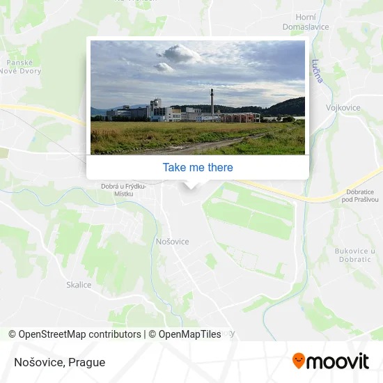 Карта Nošovice
