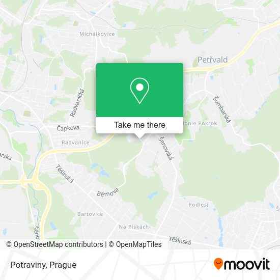 Карта Potraviny