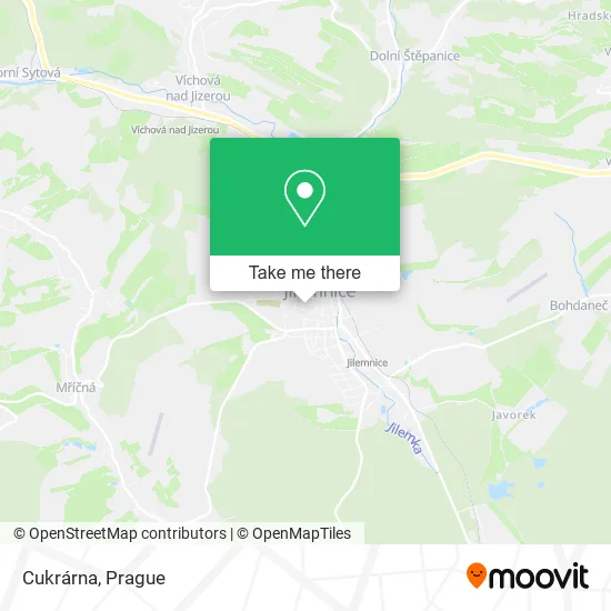 Cukrárna map
