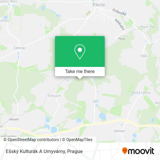 Ešský Kulturák A Umyvárny map
