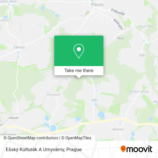 Ešský Kulturák A Umyvárny map